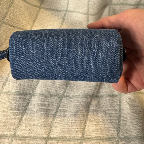 Coach - NWT Denim Wristlet Pouch - Small   Leather wristlet strap - NWT - Picture 3 of 6